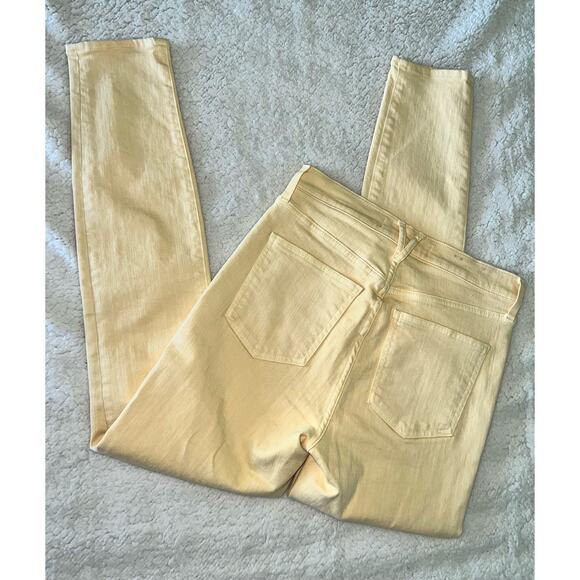 Veronica Beard Maera High-Rise Skinny Jeans - color mustard -size 29/6 - F18 - Picture 3 of 8